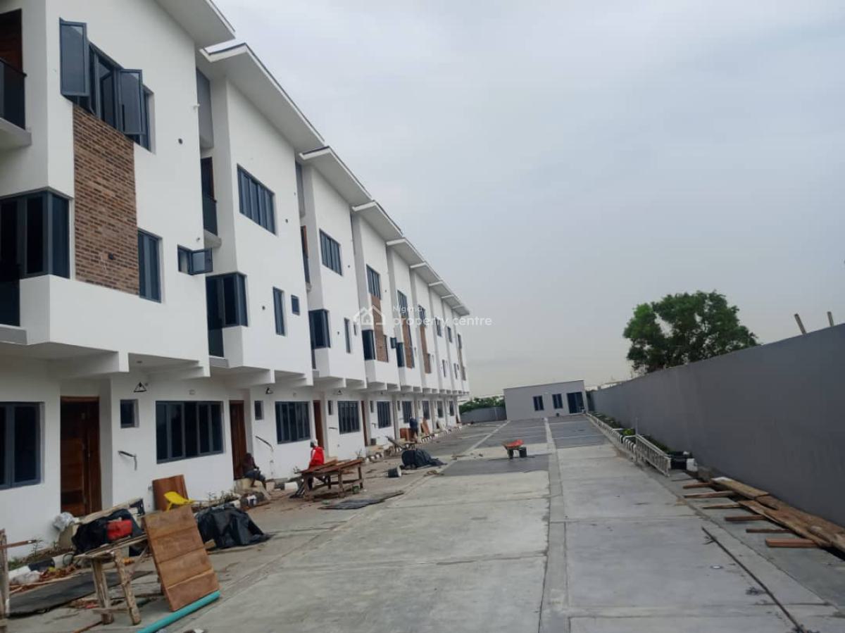 10 Units of 4 Bedroom Brand New Terrace Apartment with a Bq Swimming, Lekki, Lagos, Flat / Apartment for Rent
