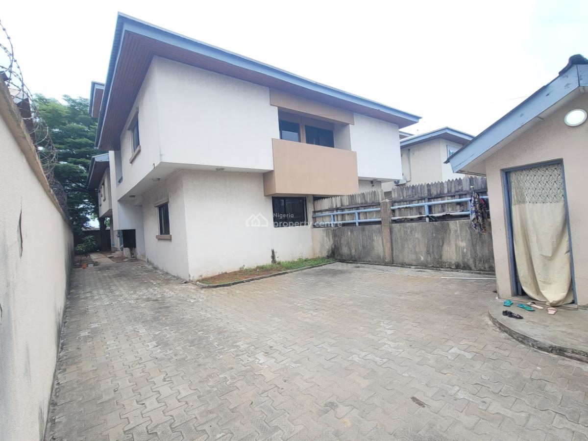 Commercial 4-bedroom Semi-detached House with a Room Staff Quarter, Lekki Phase 1, Lekki, Lagos, Office Space for Rent
