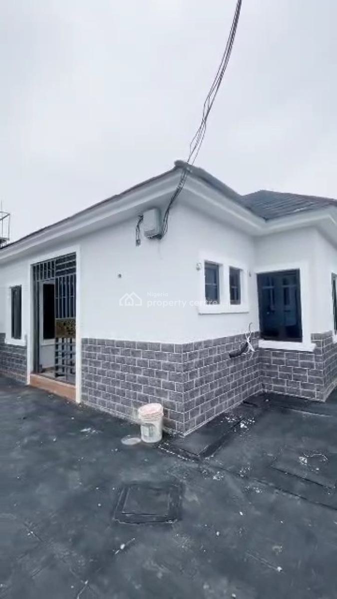 Spacious Brand New 3 Bedrooms Semi Detached Bungalow with a Bq, Abraham Adesanya Estate, Ajah, Lagos, Detached Bungalow for Sale