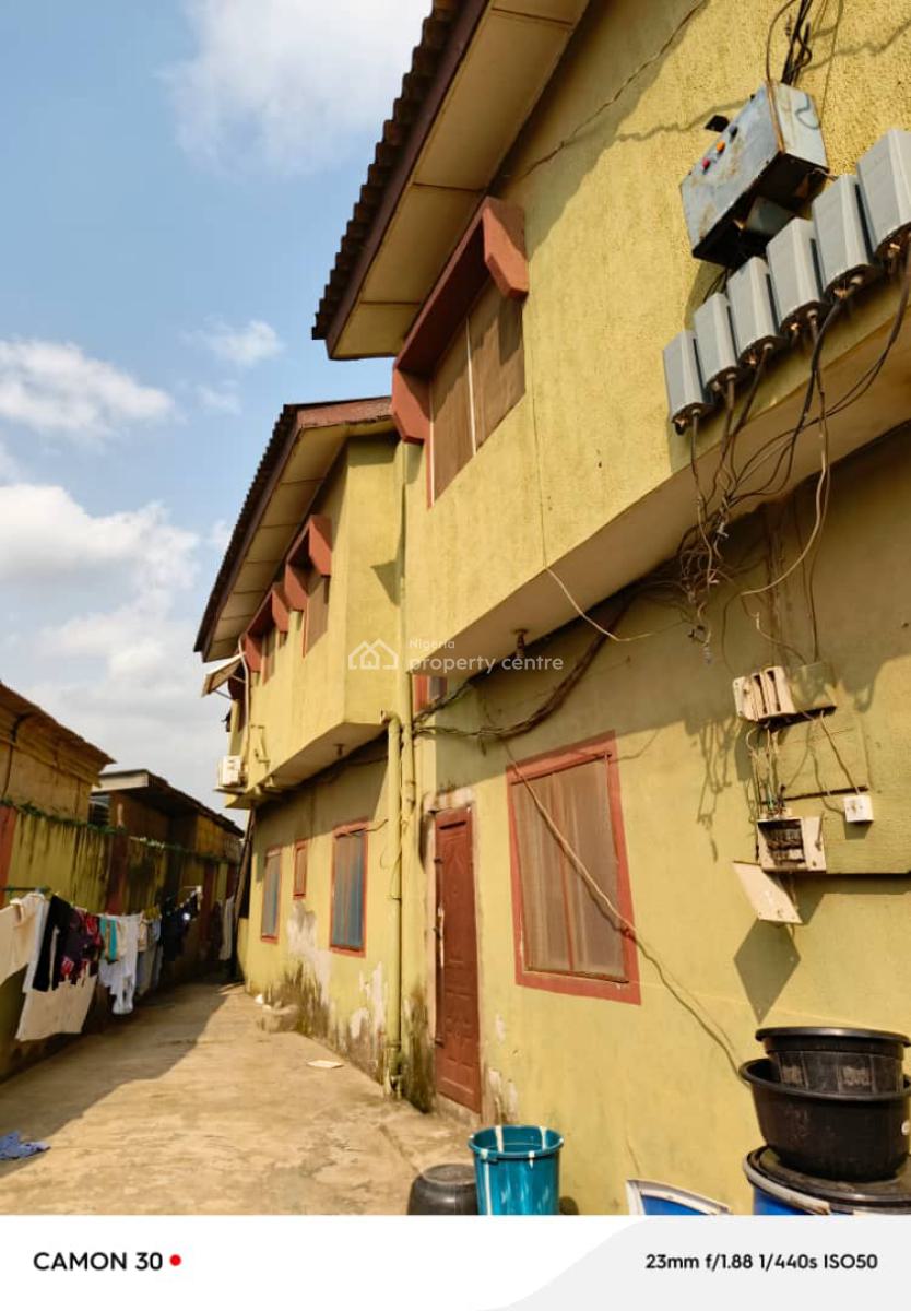 a Very Solid Block of 6 Numbers of 2 Bedroom Flats on 1 Plots of Land, New Oko-oba, Agege, Lagos, Block of Flats for Sale