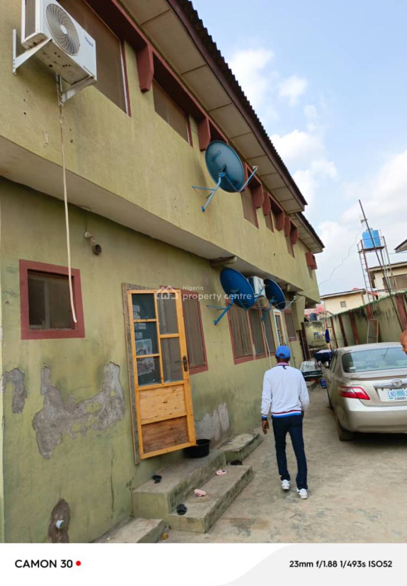 a Very Solid Block of 6 Numbers of 2 Bedroom Flats on 1 Plots of Land, New Oko-oba, Agege, Lagos, Block of Flats for Sale