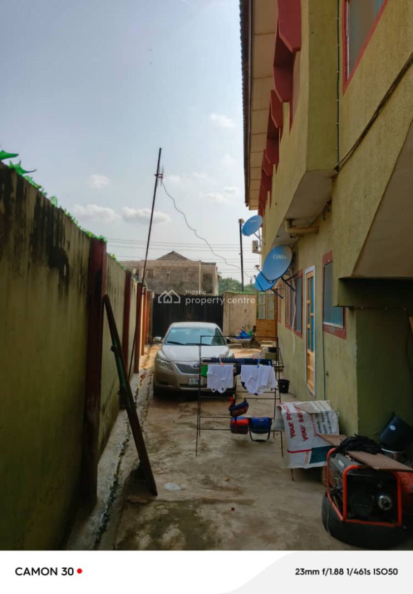 a Very Solid Block of 6 Numbers of 2 Bedroom Flats on 1 Plots of Land, New Oko-oba, Agege, Lagos, Block of Flats for Sale