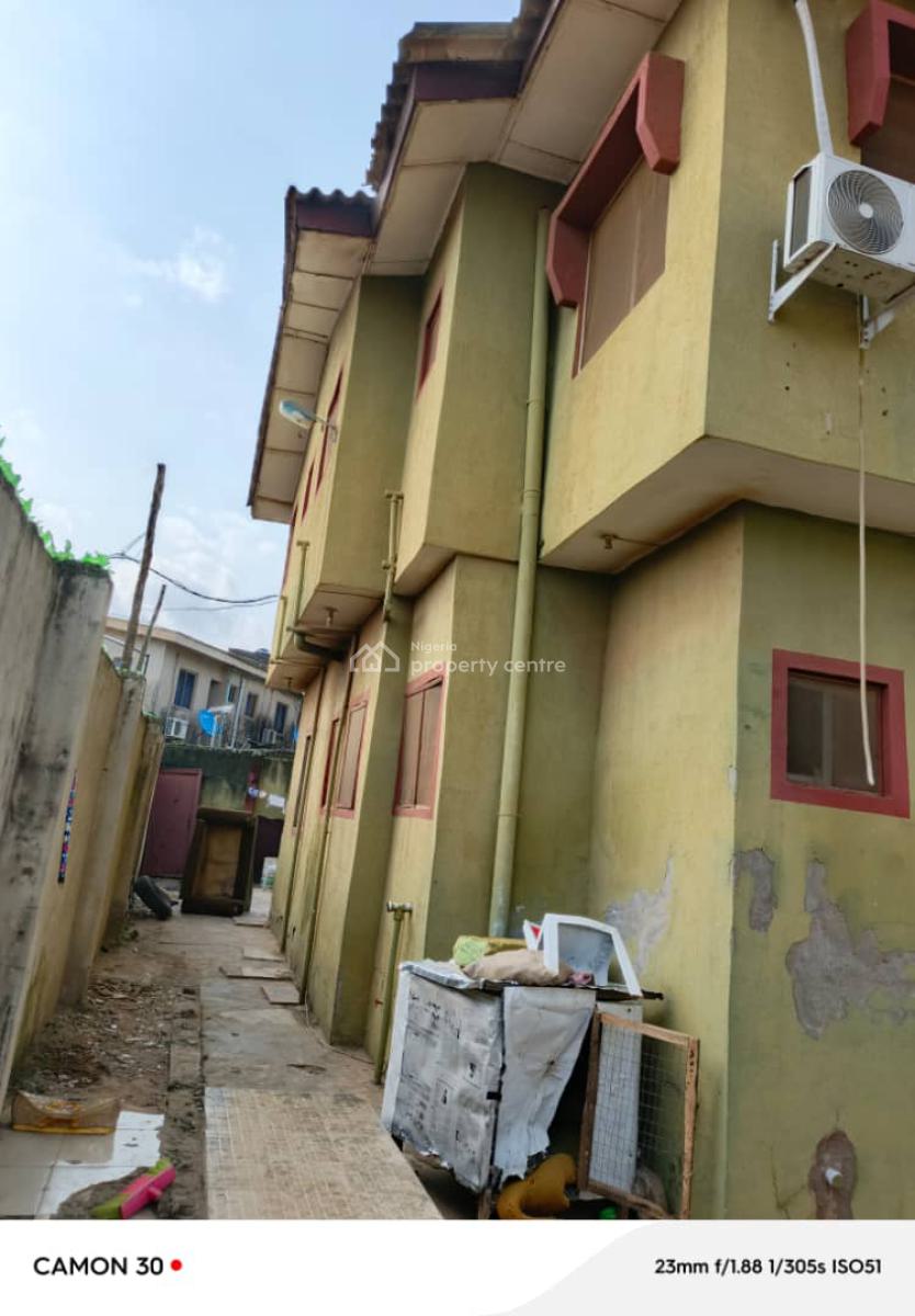 a Very Solid Block of 6 Numbers of 2 Bedroom Flats on 1 Plots of Land, New Oko-oba, Agege, Lagos, Block of Flats for Sale
