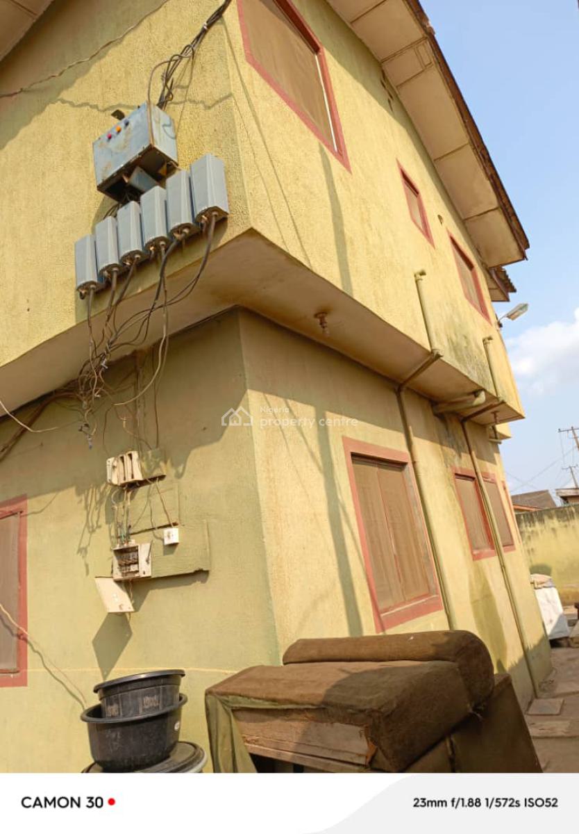 a Very Solid Block of 6 Numbers of 2 Bedroom Flats on 1 Plots of Land, New Oko-oba, Agege, Lagos, Block of Flats for Sale