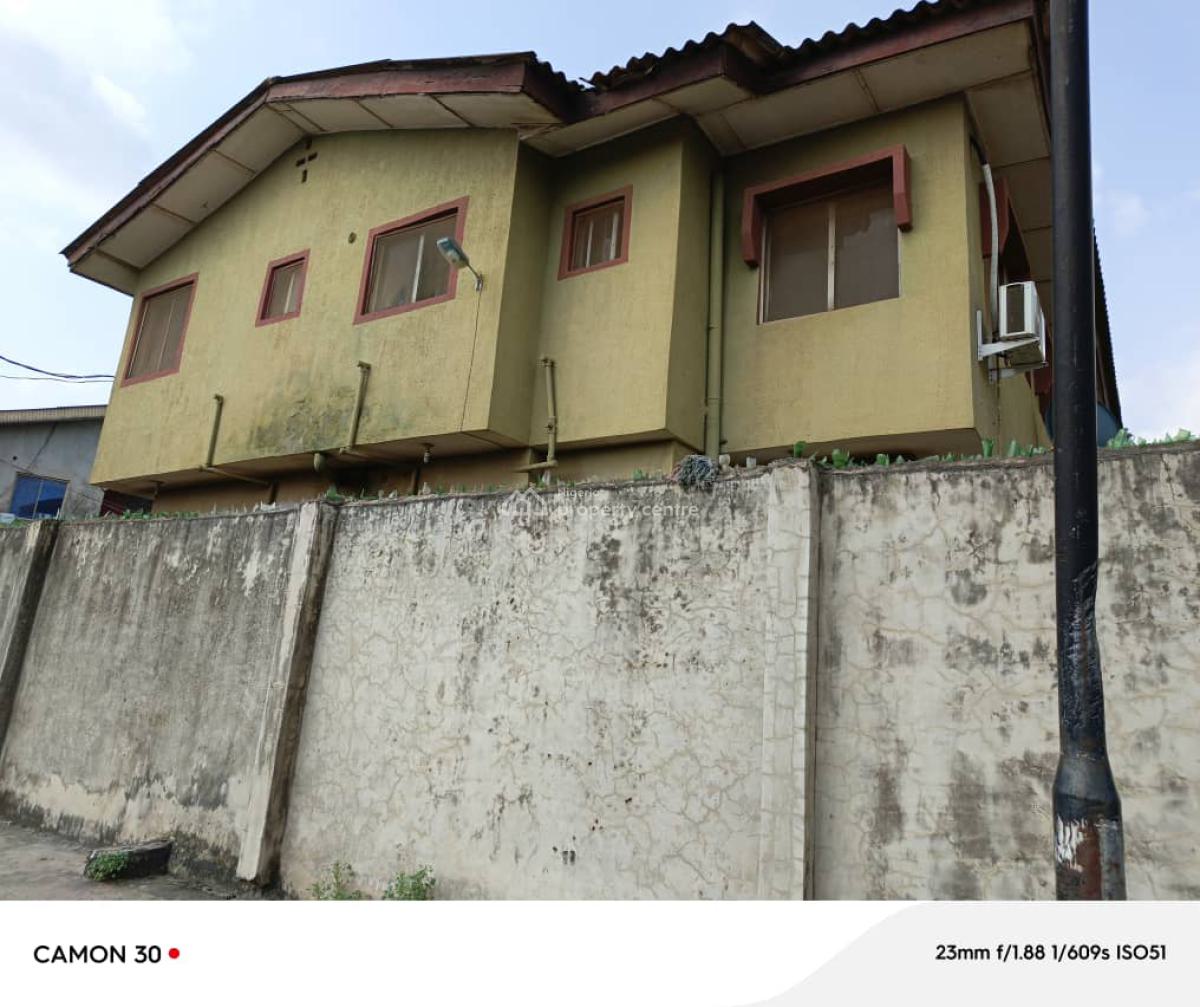 a Very Solid Block of 6 Numbers of 2 Bedroom Flats on 1 Plots of Land, New Oko-oba, Agege, Lagos, Block of Flats for Sale