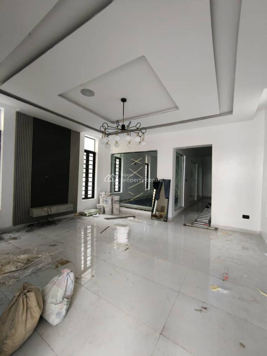 Distress Luxury Brand New 6 Bedrooms Self Compound Semi Detached Duple, Cowrie Creek Estate, Ikate, Lekki, Lagos, Semi-detached Duplex for Rent