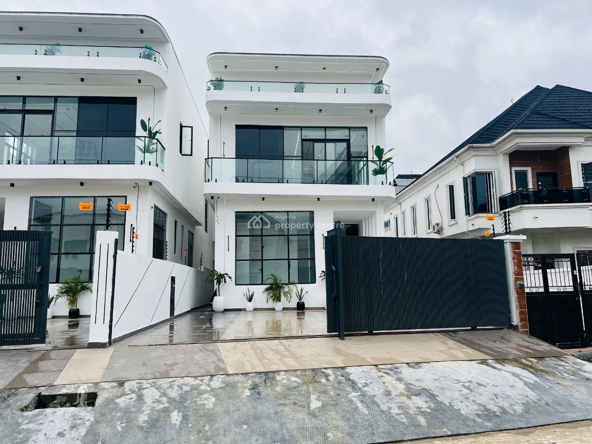 5 Bedroom Duplex in a Prime and Secure Estate, Oral Estate, Lekki, Lagos, Detached Duplex for Sale