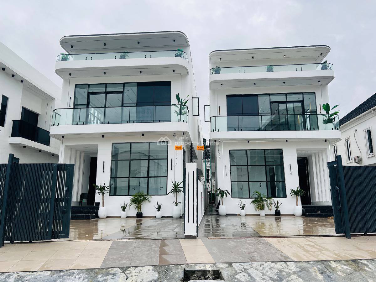 5 Bedroom Duplex in a Prime and Secure Estate, Oral Estate, Lekki, Lagos, Detached Duplex for Sale