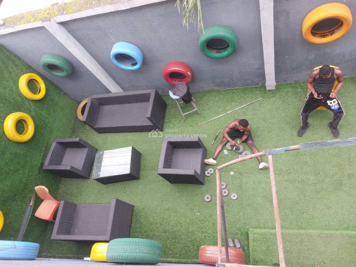 an Empty Self-contain Serviced Apartment, Opposite The Nnpc Depot, Isolo, Lagos, Self Contain (single Rooms) for Rent