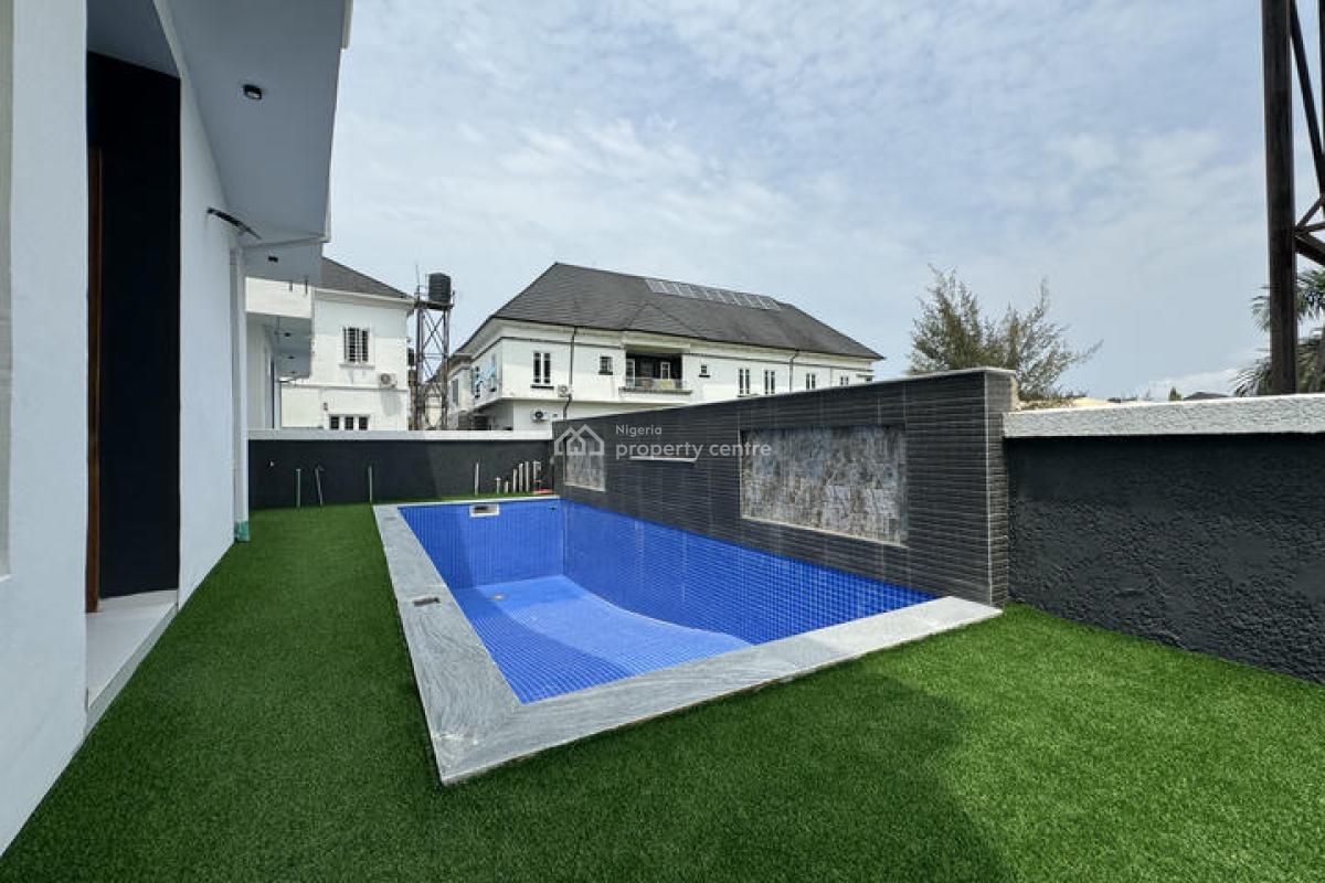 Astonishing 5 Bedroom Detached Duplex with Bq and Pool, Megaound Estate, Lekki, Lagos, Detached Duplex for Sale