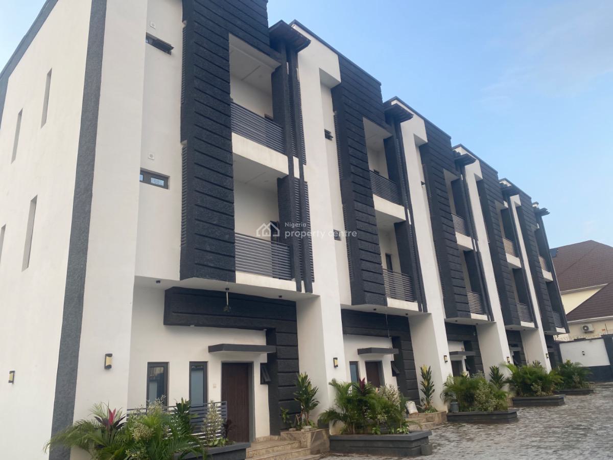 Luxury 4bedroom Terrace Duplex with Bq, After Ministers House, Life Camp, Abuja, Terraced Duplex for Sale