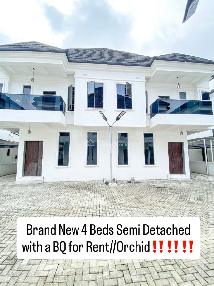 4 Bedroom Semi Detached Duplex, Lekki, Lagos, House for Rent
