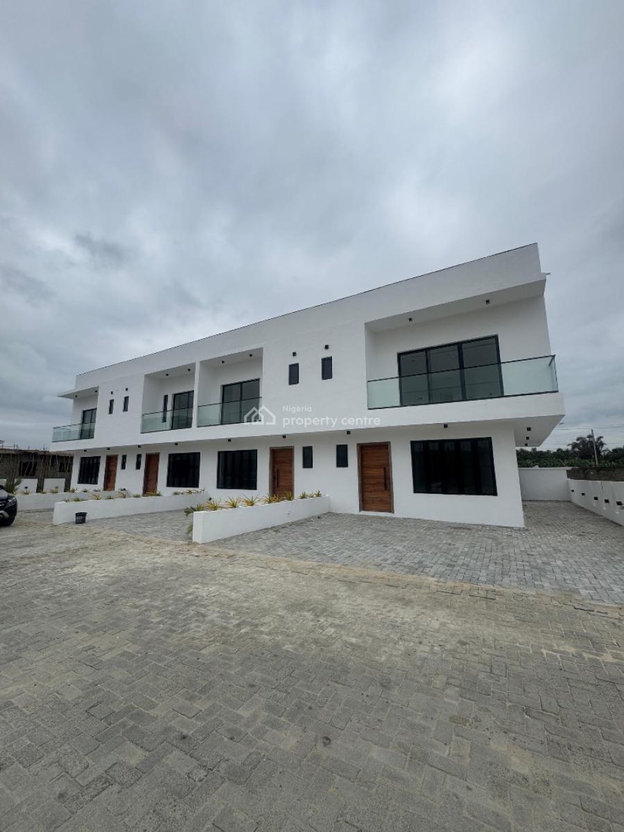 Brand New 3 Bedroom Terraced Duplex with Bq, Abraham Adesanya, Ajah, Lagos, Terraced Duplex for Sale