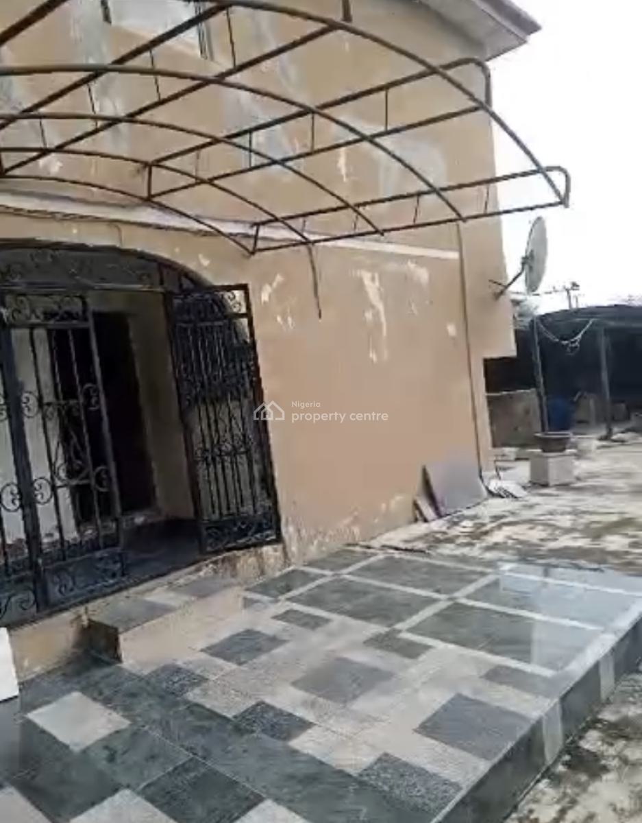 2 Plots Together with a Storey Building with a Marble Factory, Facing Ogudu Road, Ojota, Lagos, Detached Duplex for Sale