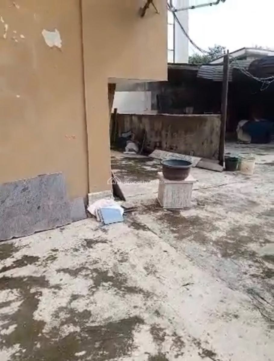 2 Plots Together with a Storey Building with a Marble Factory, Facing Ogudu Road, Ojota, Lagos, Detached Duplex for Sale