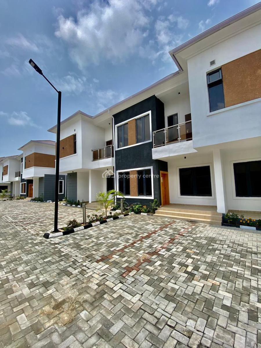 Fully Serviced 3 Bedroom Duplex with a Bq, Agungi, Lekki, Lagos, House for Rent