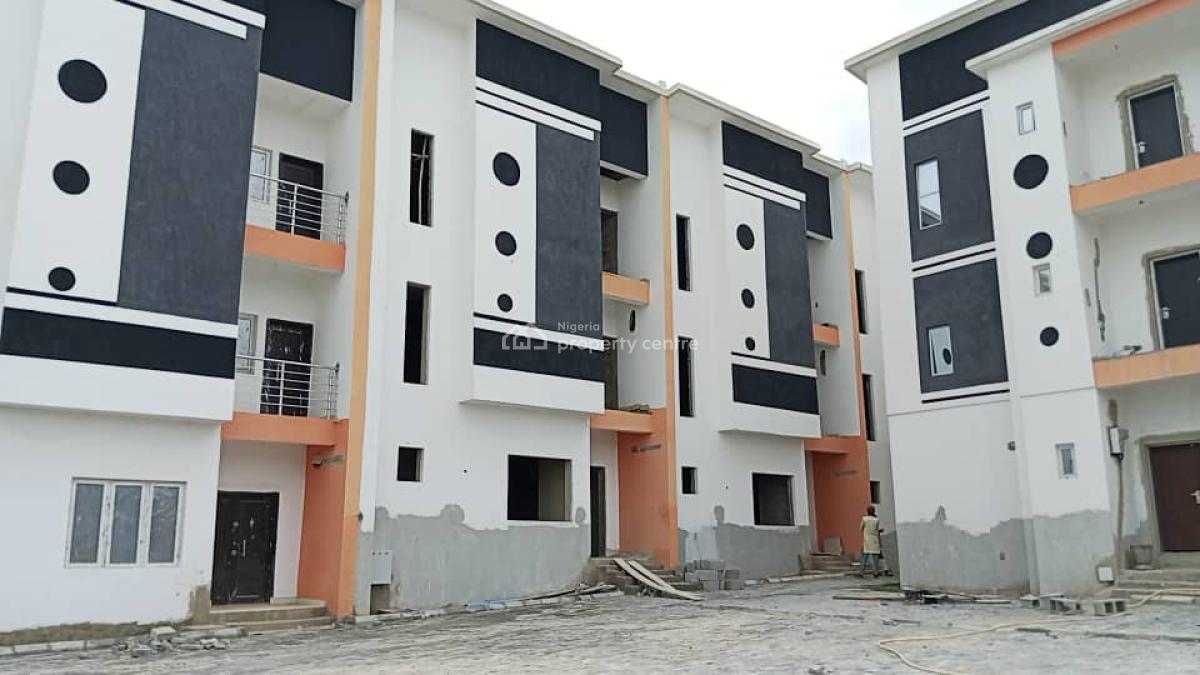 Luxury 4-bedroom Terrace Duplex with Bq, Jahi, Abuja, Terraced Duplex for Sale