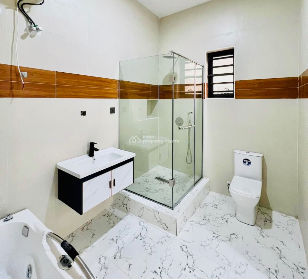 Newly Built 4 Bedroom Terrace Duplex in a Prime Estate, Mobil Road, Ajah, Lagos, Terraced Duplex for Sale