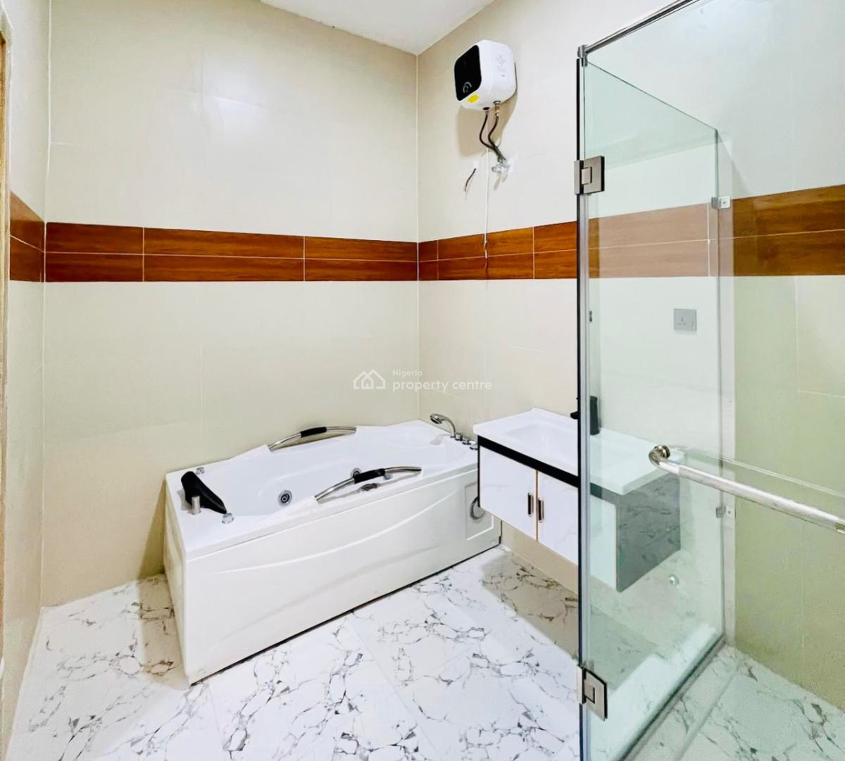 Newly Built 4 Bedroom Terrace Duplex in a Prime Estate, Mobil Road, Ajah, Lagos, Terraced Duplex for Sale