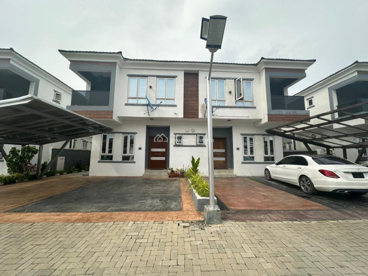 4 Bedroom Semi Detached Duplex with Bq, Nike Art Gallery Road, Lekki, Lagos, Semi-detached Duplex for Rent