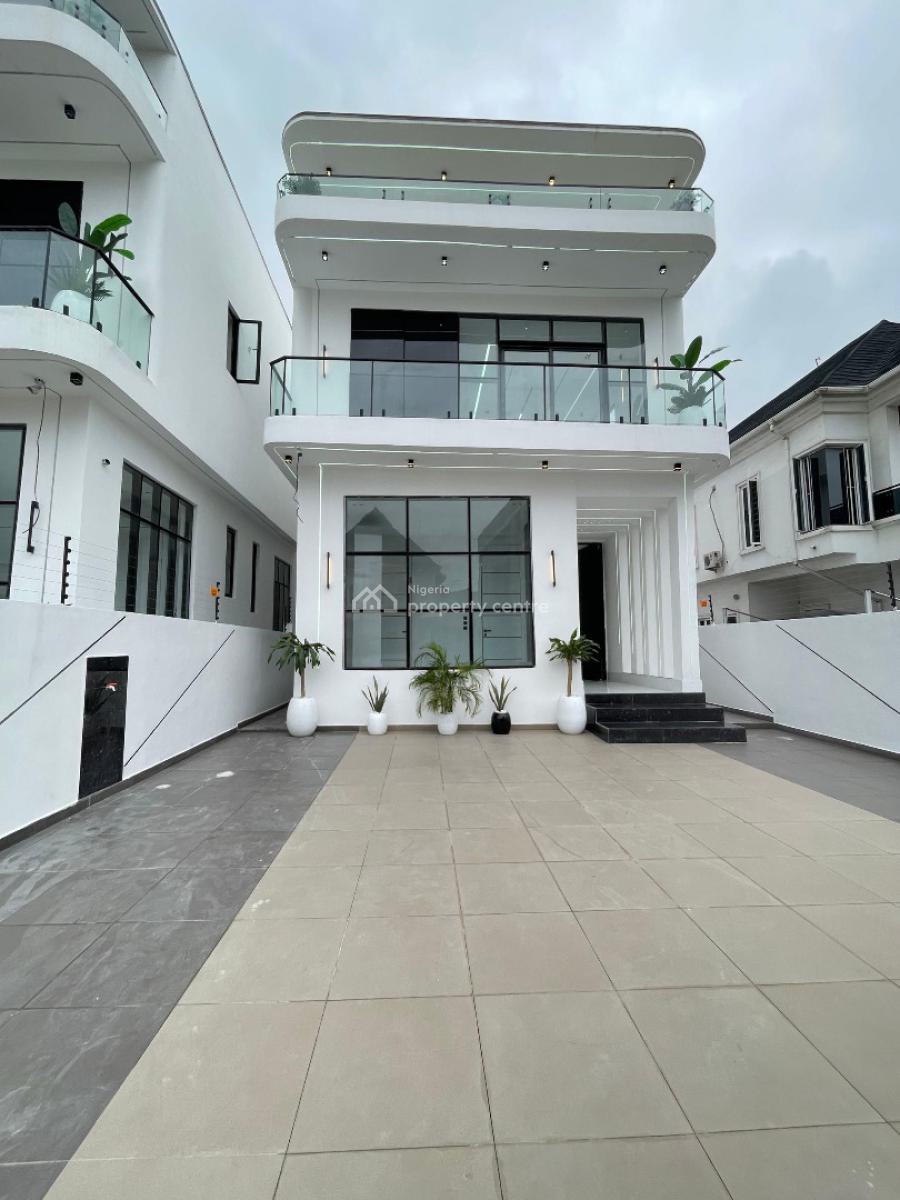 Luxurious 5 Bedroom Duplex with a Pool and Bq, Chevron Toll Gate, Lekki, Lagos, House for Sale