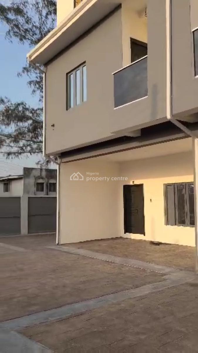 Newly Built 4 Bedroom Terrace Duplex with a Room Bq, Surulere, Lagos, Terraced Duplex for Sale