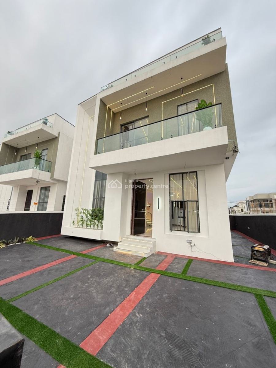 Gorgeously Built 4 Bedroom Duplex with Bq, Ajah, Lagos, Detached Duplex for Sale