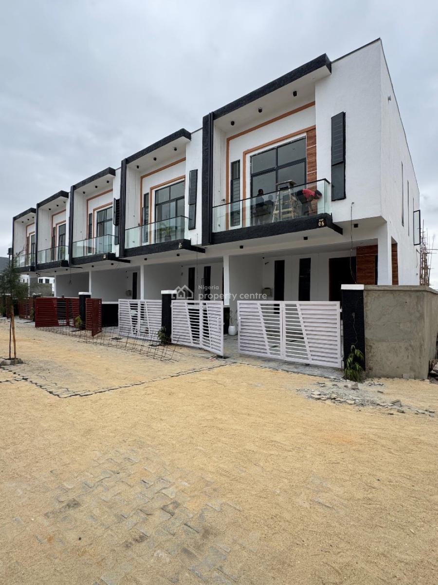 4 Bedroom Terrace Duplex with a Private Compound, Ikota, Lekki, Lagos, Terraced Duplex for Sale