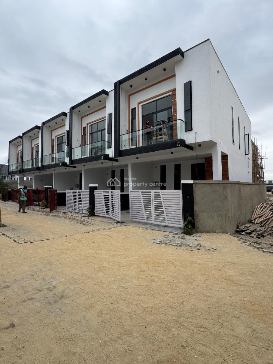 4 Bedroom Terrace Duplex with a Private Compound, Ikota, Lekki, Lagos, Terraced Duplex for Sale