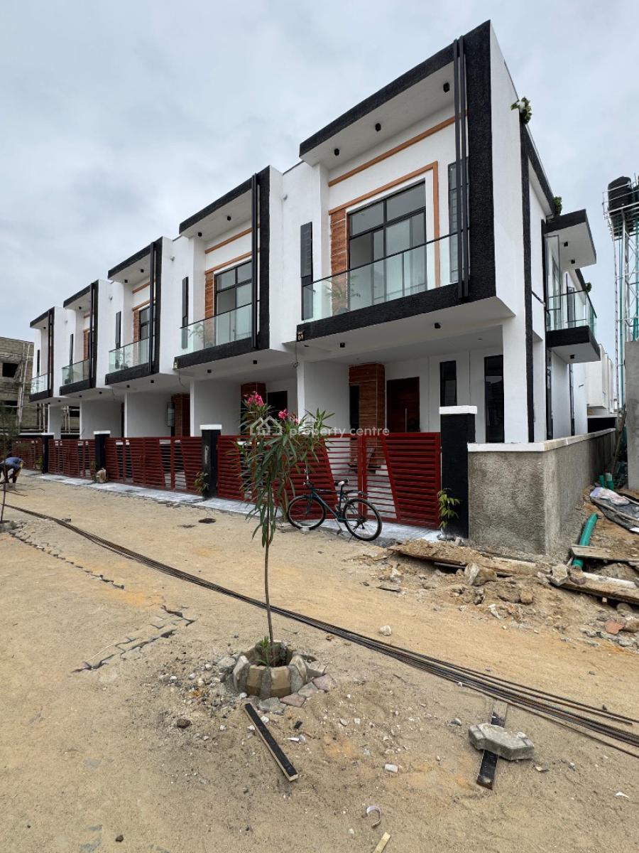 4 Bedroom Terrace Duplex with a Private Compound, Ikota, Lekki, Lagos, Terraced Duplex for Sale