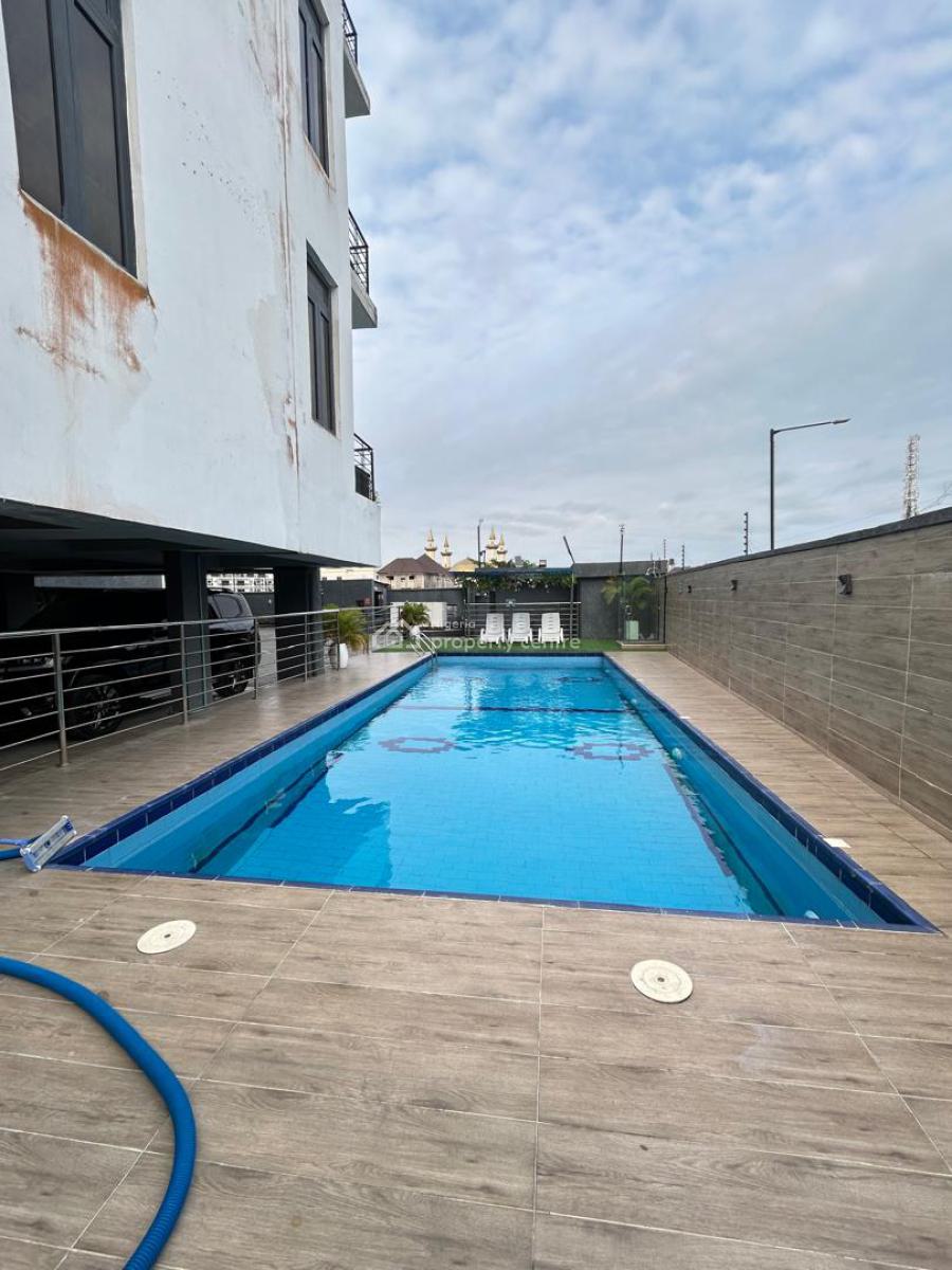 Furnished 3 Bedroom Flat with Bq, Gym and Swimming Pool, Lekki Phase 1, Lekki, Lagos, Flat / Apartment for Rent