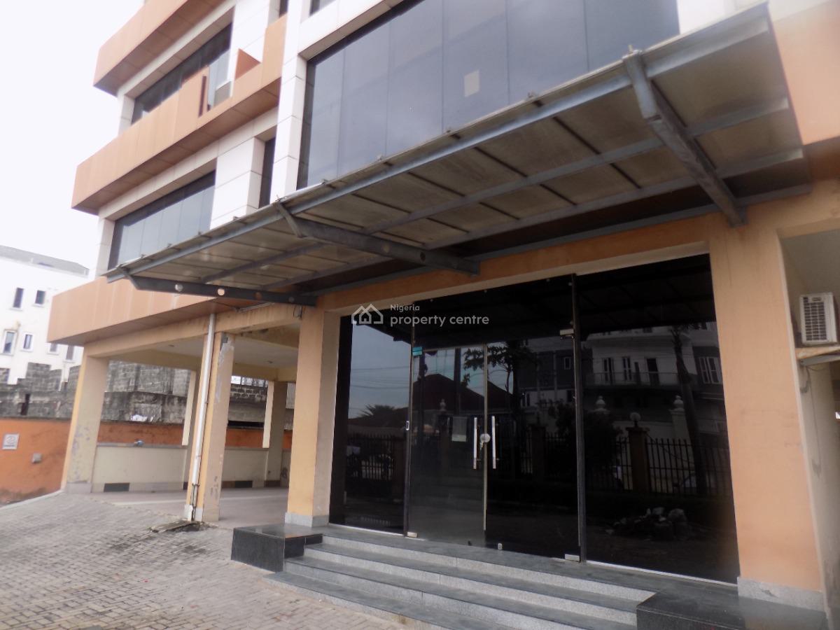 Commercial Space 1500sqm on 3 Floors with 28 Toilets, By Elf, Lekki Phase 1, Lekki, Lagos, Office Space for Rent