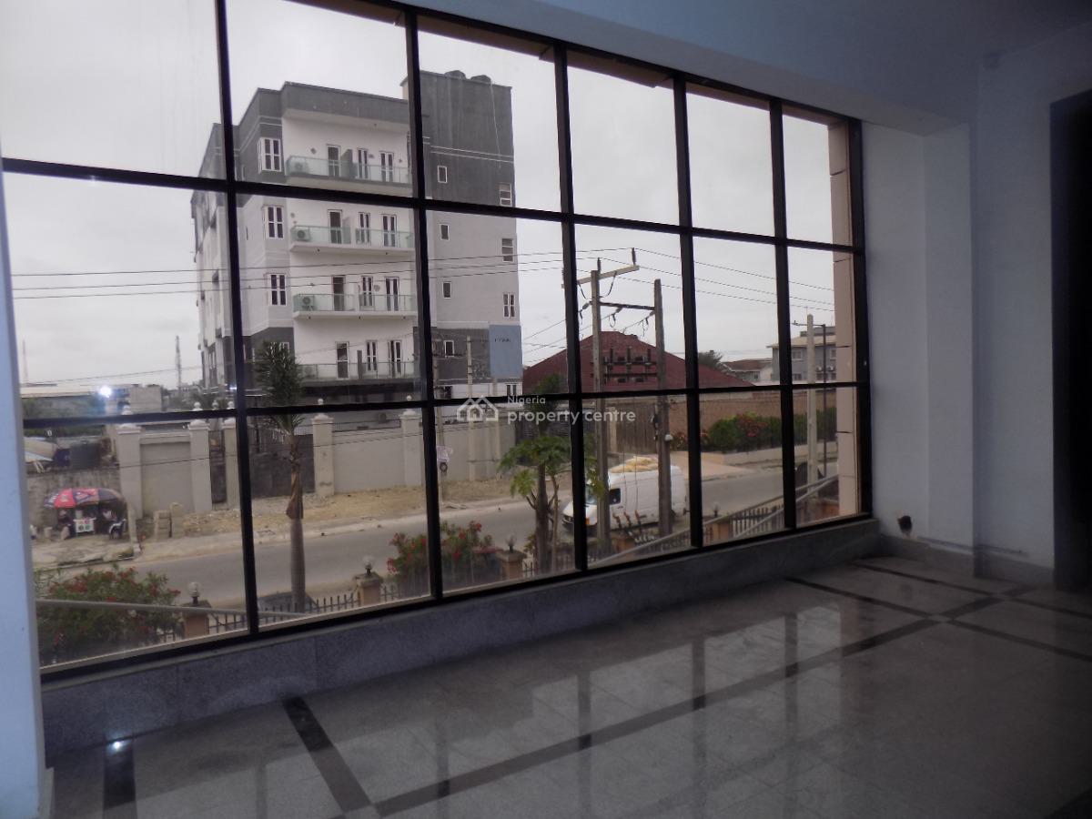 Commercial Space 1500sqm on 3 Floors with 28 Toilets, By Elf, Lekki Phase 1, Lekki, Lagos, Office Space for Rent