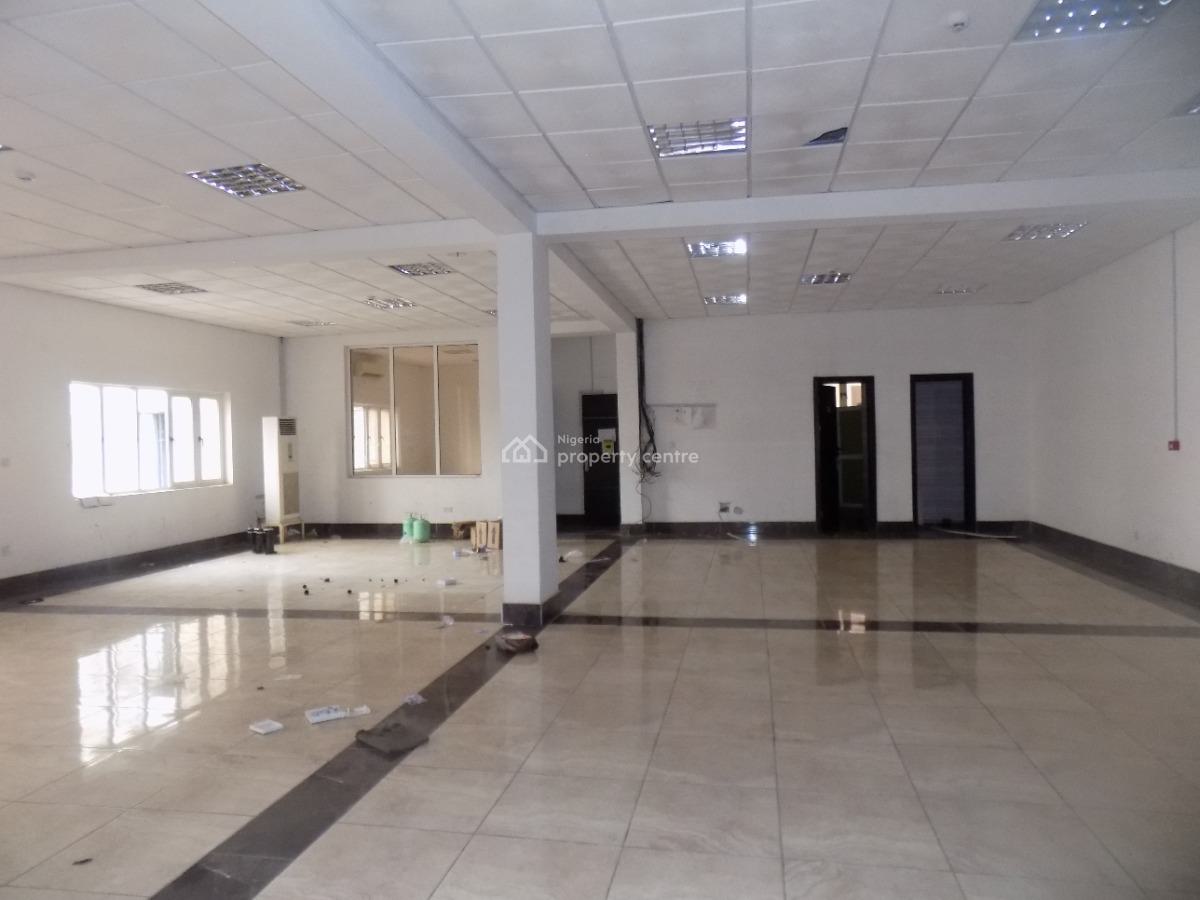 Commercial Space 1500sqm on 3 Floors with 28 Toilets, By Elf, Lekki Phase 1, Lekki, Lagos, Office Space for Rent