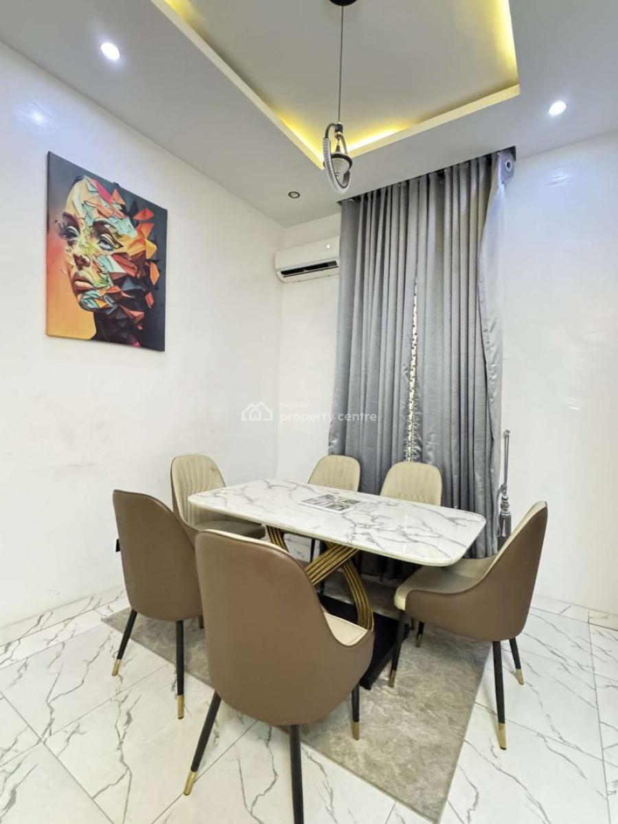 Beautifully Furnished 4 Bedroom Semi Detached Duplex with Bq, Orchid Road, Lekki, Lekki, Lagos, Semi-detached Duplex for Rent