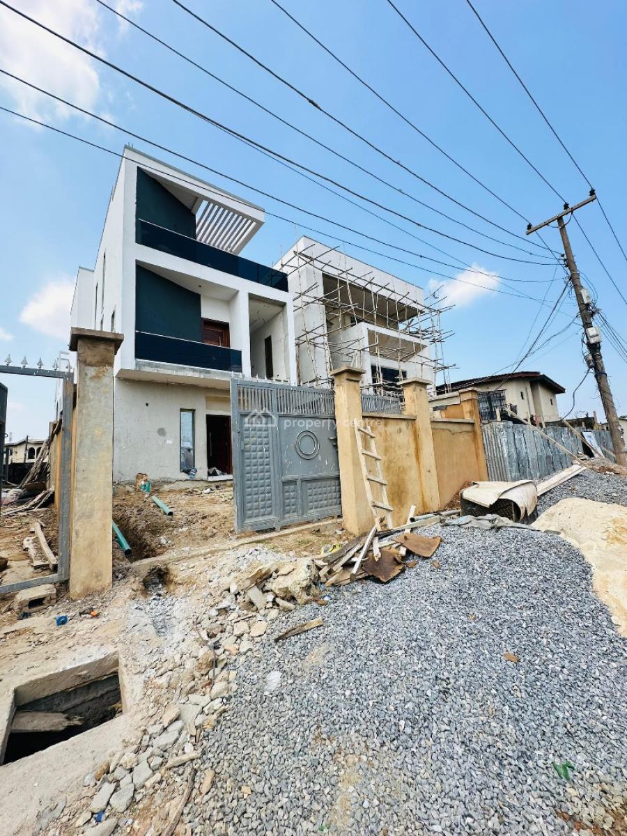 Nicely Built 4 Bedroom Detached Duplex Plus Cinema and Bq, Gbagada, Lagos, Detached Duplex for Sale