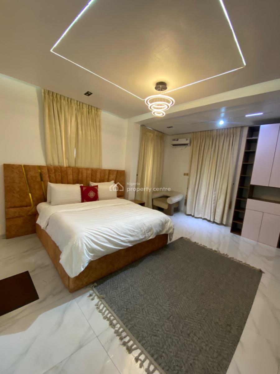 Fully Furnished Luxury 2 Bedrooms Apartments, Upstairs with Elevator, Lekki Phase 1, Lekki, Lagos, Flat / Apartment for Rent