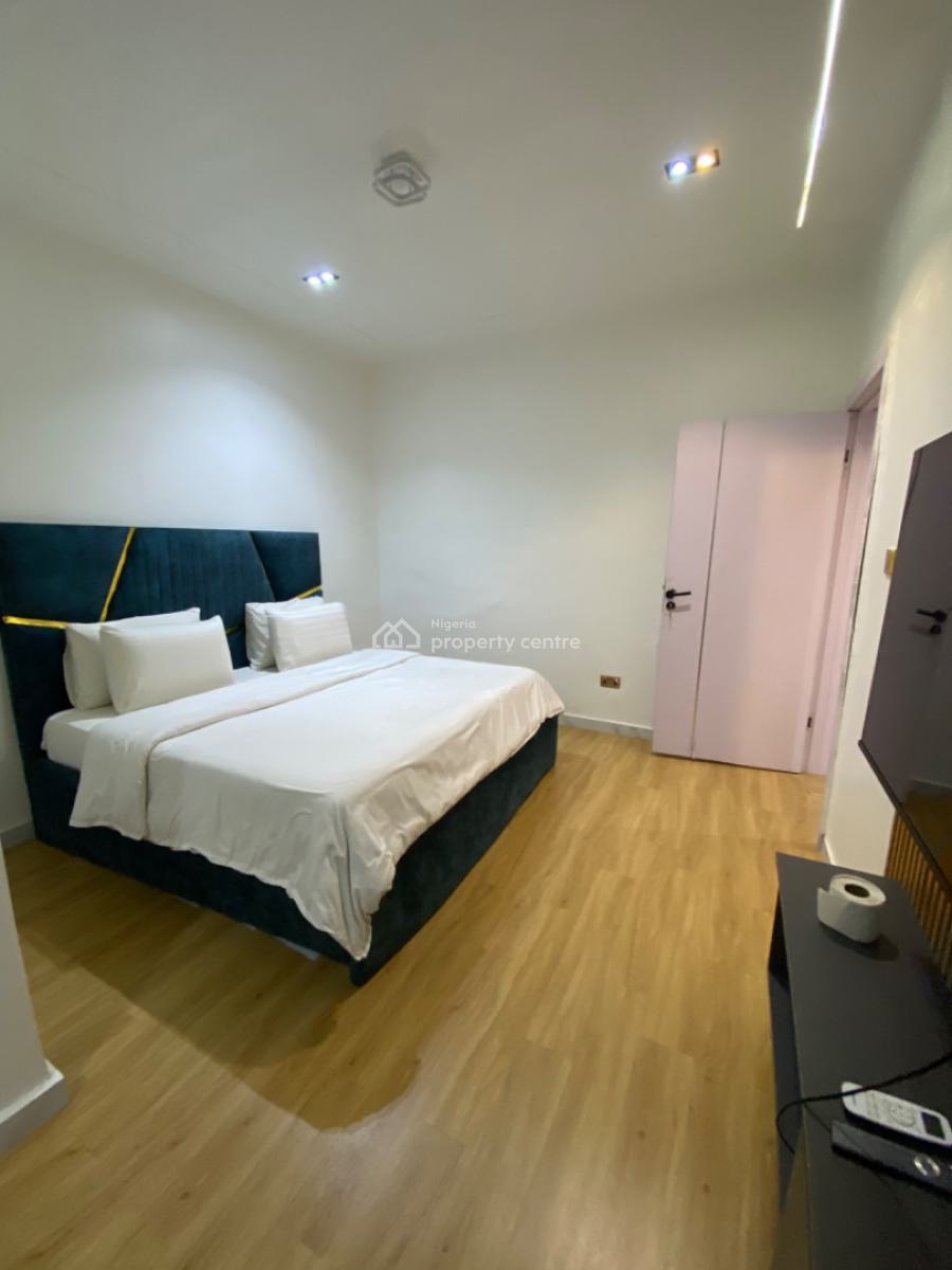 Fully Furnished Luxury 2 Bedrooms Apartments, Upstairs with Elevator, Lekki Phase 1, Lekki, Lagos, Flat / Apartment for Rent