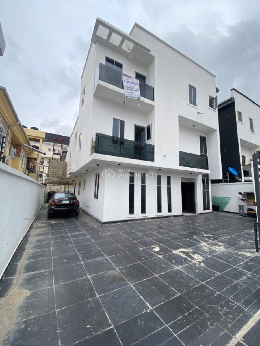 5 Bedroom Fully Detached Duplex with Bq & Study Room, Ikate, Ikate, Lekki, Lagos, Detached Duplex for Sale