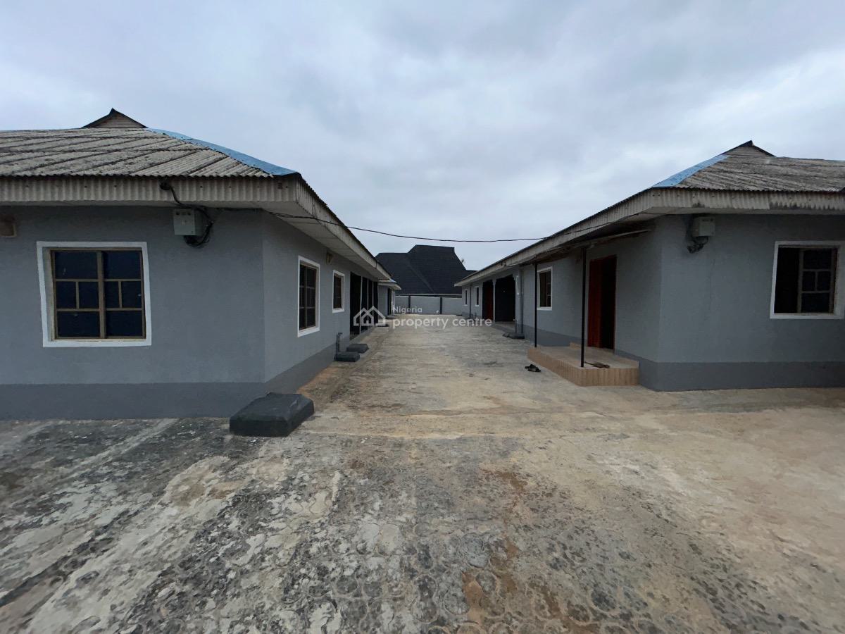 Twin Bungalow on 2 Plots of Land with Miniflats and 2 Bedrooms Flats, Oreta Area, Igbogbo, Ikorodu, Lagos, House for Sale