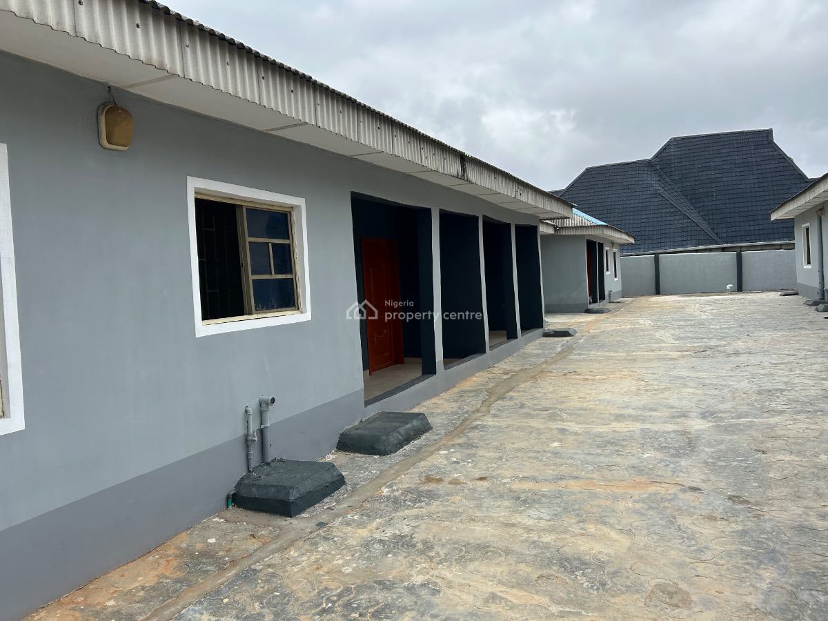 Twin Bungalow on 2 Plots of Land with Miniflats and 2 Bedrooms Flats, Oreta Area, Igbogbo, Ikorodu, Lagos, House for Sale