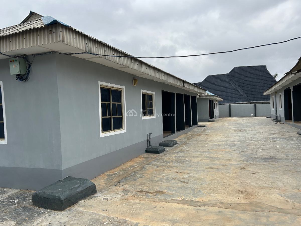 Twin Bungalow on 2 Plots of Land with Miniflats and 2 Bedrooms Flats, Oreta Area, Igbogbo, Ikorodu, Lagos, House for Sale
