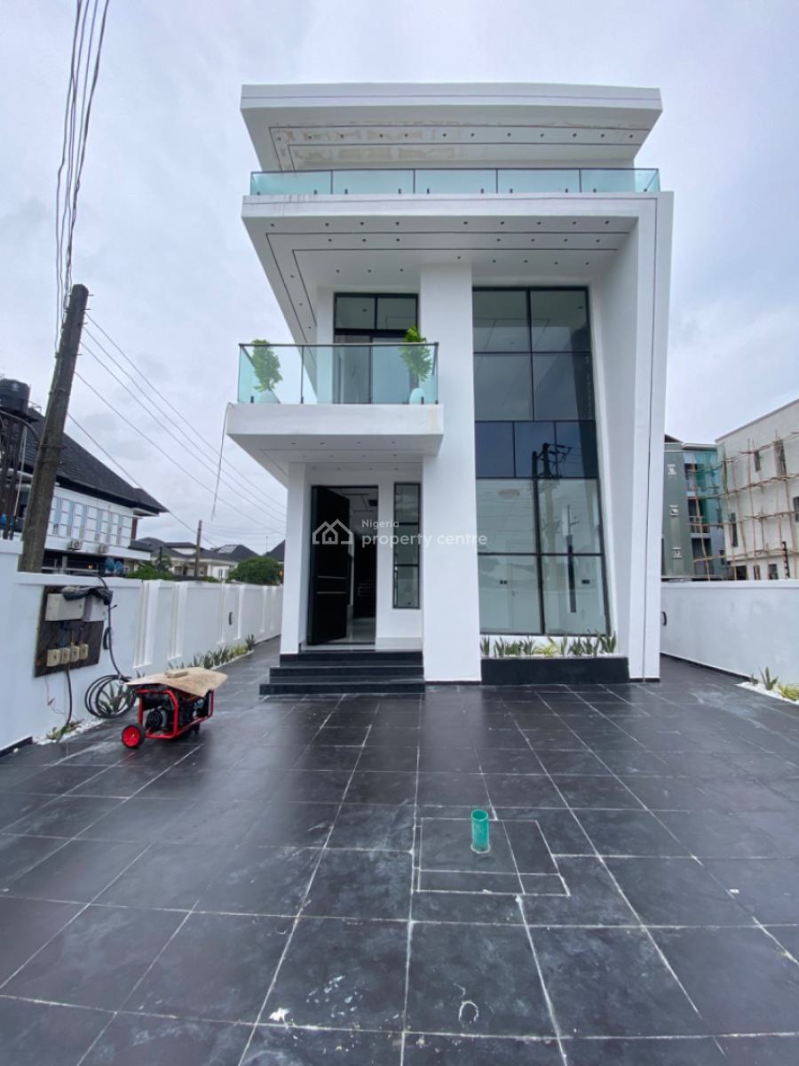 5 Bedroom Fully Detached Duplex with Bq & Swimming Pool, Second Toll Gate, Ikota, Lekki, Lagos, Detached Duplex for Sale