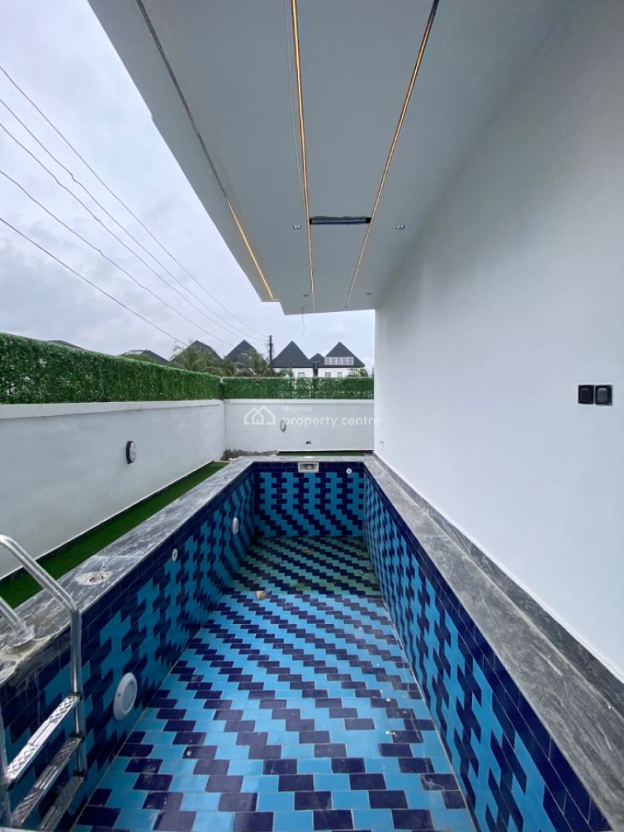 5 Bedroom Fully Detached Duplex with Bq & Swimming Pool, Second Toll Gate, Ikota, Lekki, Lagos, Detached Duplex for Sale