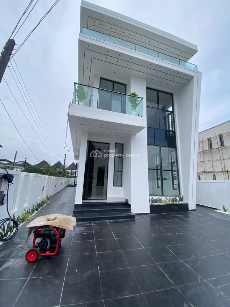 5 Bedroom Fully Detached Duplex with Bq & Swimming Pool, Second Toll Gate, Ikota, Lekki, Lagos, Detached Duplex for Sale