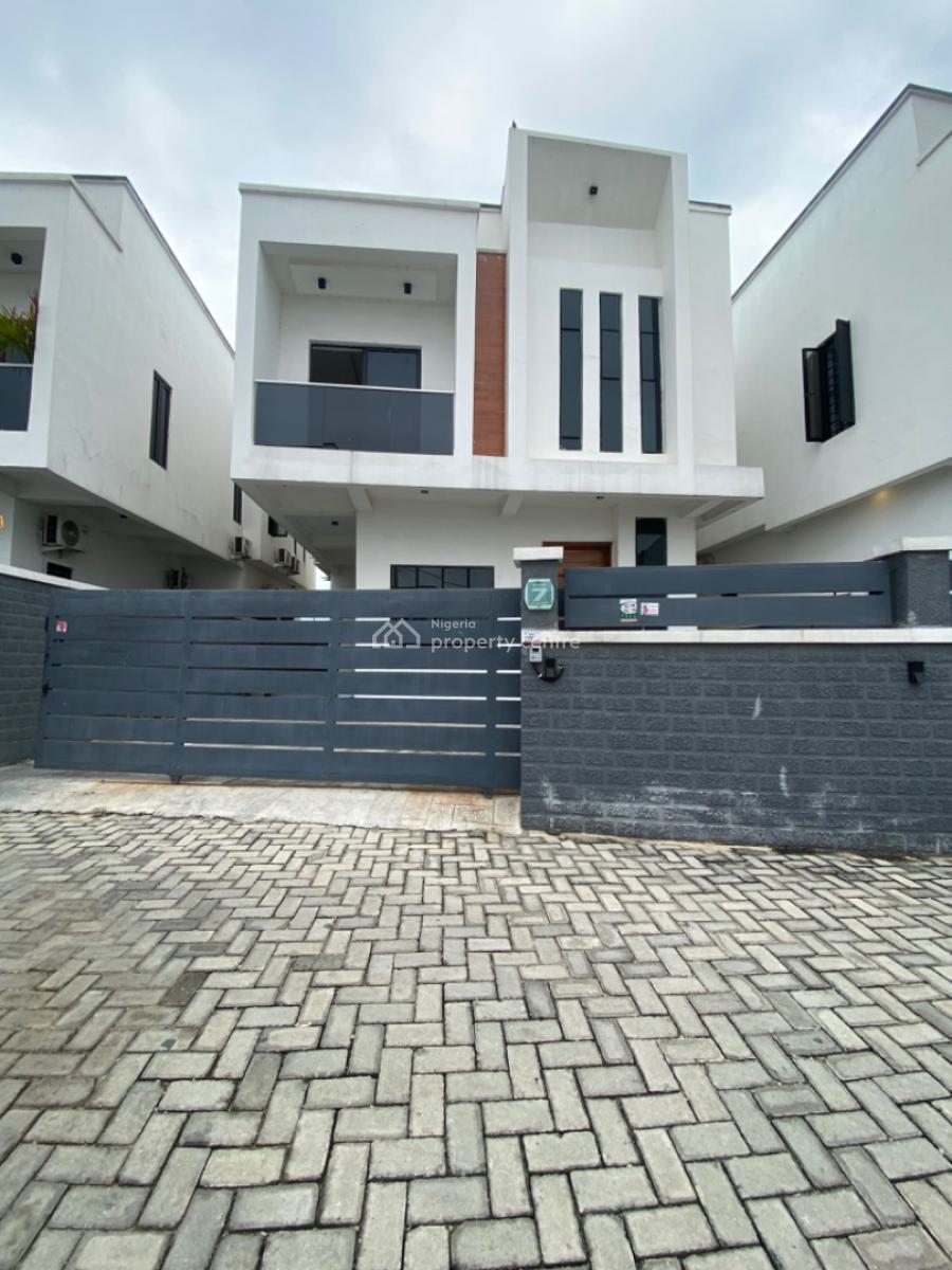 Bran New 4 Bedrooms Fully Detached Duplex with Bq, Orchid Road, Lekki Phase 2, Lekki, Lagos, Detached Duplex for Rent