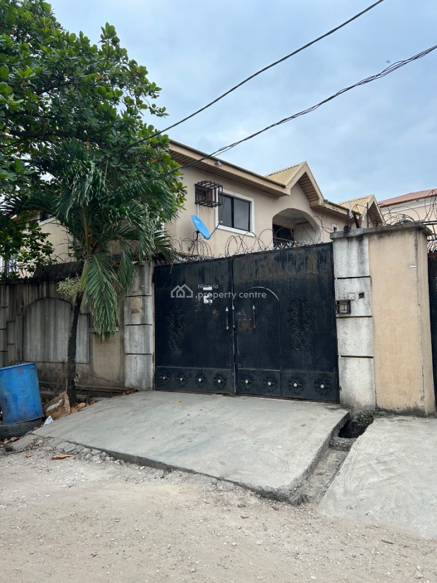 a 4 Bedroom Duplex with 2 Numbers of 3 Bedroom and a Miniflat on Full, Off Ajibola Crescent, Alapere, Ketu, Lagos, Block of Flats for Sale