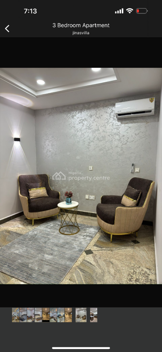 3 Bedroom Katampe, Katampe, Abuja, Flat / Apartment Short Let