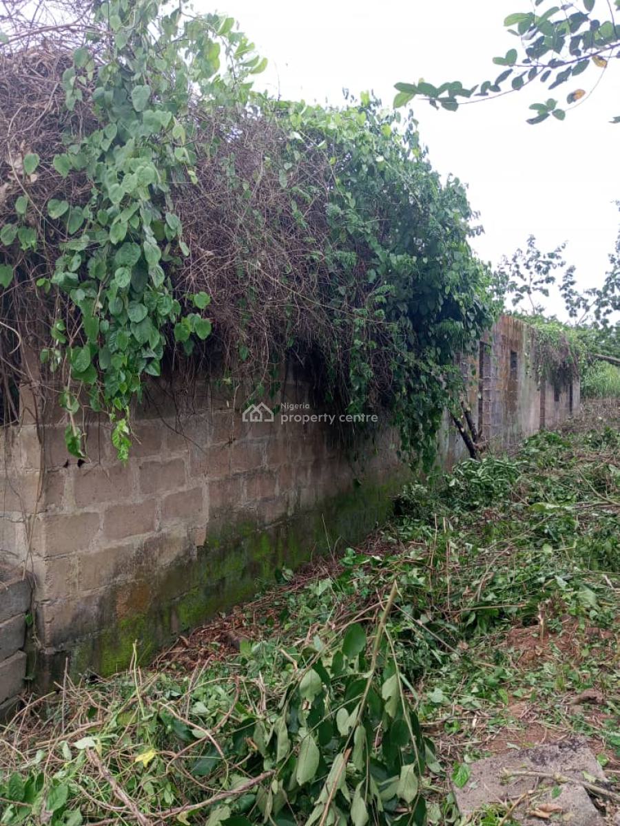 Half Plot of Land with an Uncompleted Structure, Coca-cola Road, Sango Ota, Ogun, Detached Bungalow for Sale