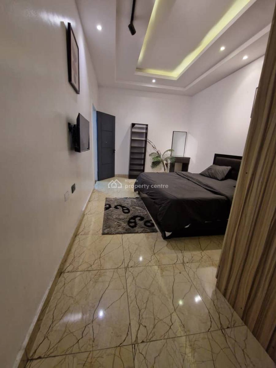 Furnished 4bedroom Semi Detached Duplex with Bq Comes with Generator, Canal West Estate, Osapa, Lekki, Lagos, Semi-detached Duplex for Rent